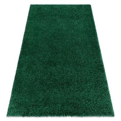 Zdjęcie produktu dla Dywan SOFFI shaggy 5cm butelkowa zieleń zielony 60x100 cm