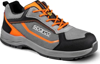 Image de Chaussures de sécurité Sparco 07539GRAF Indy Pato ESD S1PS SR, gris/orange, 45