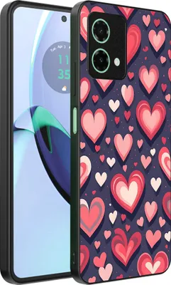 Obrázek produktu pro Vhodné pro Motorola Moto G84 Pouzdro na telefon s potiskem srdce - TPU zadní kryt Pouzdro s potiskem srdce - Smartphonica