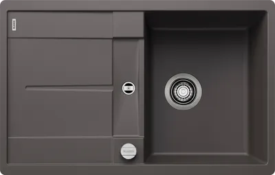 Produktbild von BLANCO METRA 45 S-F flächenbündige Spüle / SILGRANIT / Felsgrau / reversibel / Excenter - inkl.