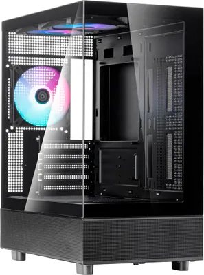 Image de SilverStone Lucid 04, Tower-Gehäuse, (Verre trempé x 2)
