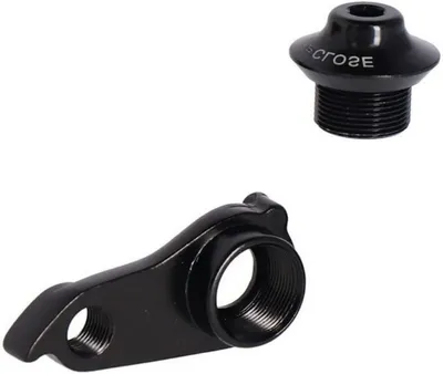 Productafbeelding van Schakeloog - Derailleurhanger - Fietsreparatie - Twee Gaten - One Size - Zilver