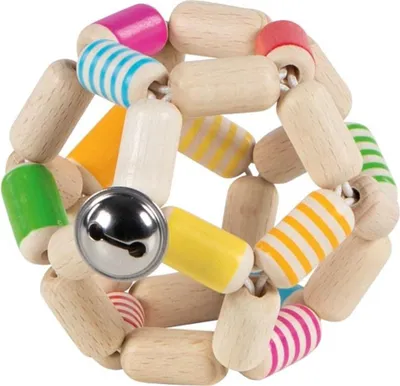 Obrázok produktu pre Uchopenie hračky elastická lopta, pruhované