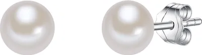 Produktbild von Valero Pearls Perlen-Ohrstecker Sterling Silber Süßwasser-Zuchtperle 00181130