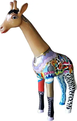 Immagine prodotto di Sculture Design Decorazione vivente Statue Figurine Decorazione astratta Giraffa Figurina