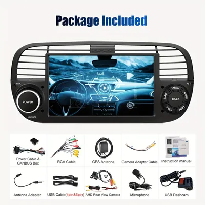 Immagine prodotto di Autoradio 2DIN - Lettore multimediale - Sistema di navigazione - Autoradio touchscreen - Autoradio per auto
