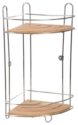 Produktbild von Eckregal 2 ebenen "venterra bambus" - 5 five simply smart