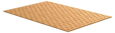 Obrázok produktu pre eisl Bambusová podložka do vane, podložka do vane 50 x 70 cm
