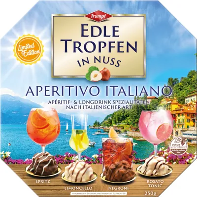 Produktbild von Trumpf Edle Tropfen in Nuss Aperitivo Italiano exquisite Auswahl 250g