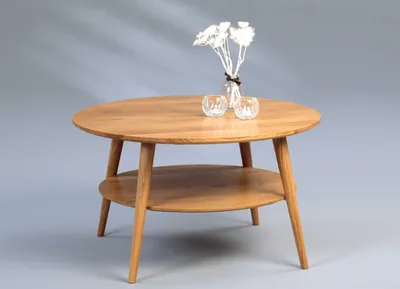 Produktbild von Couchtische Beistelltisch - Sophie -Wildeiche Massiv 80 x 80 cm
