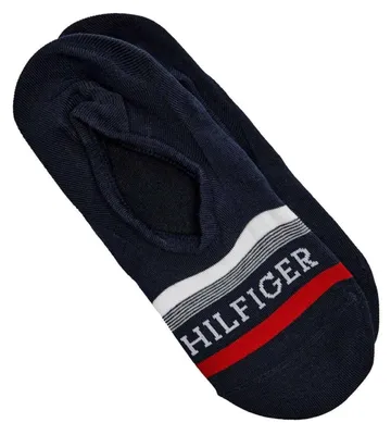 Produktbild von Tommy Hilfiger - Liner Socken für Herren (2er-Pack) NA1362 (38 EU - 42 EU) (Marine)