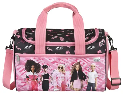 Sporttasche für Kinder, Barbie-Motiv, rosa, 10,5 l