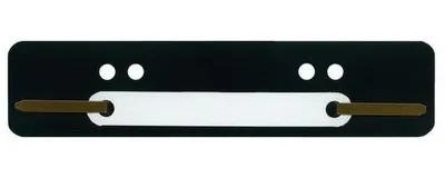 Produktbild von Wekre - Flach-Befestigungsstreifen - Schwarz (Packung mit 25)