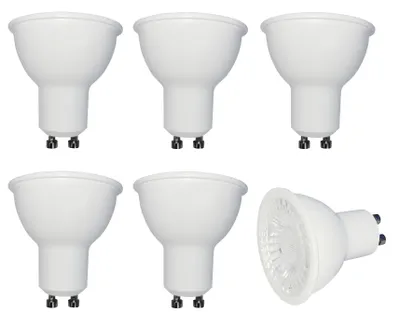 Produktbild von 6x LED Reflektor GU10 4W 4 Watt ersetzt 35 Watt 280 Lumen 6500 K