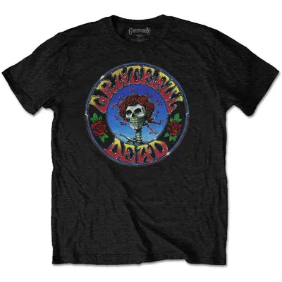 Obrázok produktu pre The Grateful Dead Bertha Circle Vintage Wash Black L Tričko