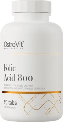 Immagine prodotto di Ostrovit Folic Acid 800 (90 compresse) 5902232619256