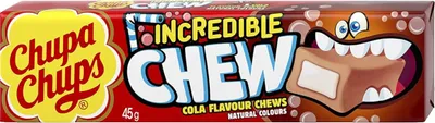 Zdjęcie produktu dla Chupa Chups 6921211120070, Brązowy, 10 szt., Cola, Prostokąt, 45 g