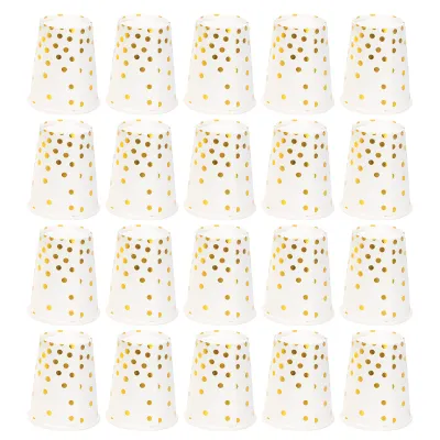Image de Paper Cup,Disposable Cups,Party Supplies,Polka Dot Paper Cup,Disposable Coffee Cups,Office Paper Cup