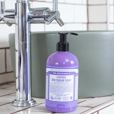 Produktbild von Bronner`s Bio Sugar Soap Lavender 355ml