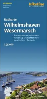 Image de Carte cycliste Wilhelmshaven, Wesermarsch