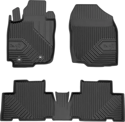 Image de Tapis de voiture en caoutchouc FROGUM pour Toyota RAV4 III 2005-2012