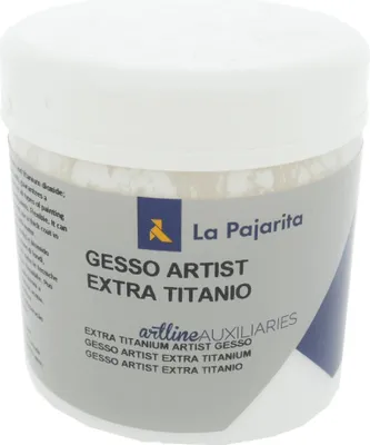 Image de La Pajarita gesso primer artist extra titanium 250 ml accessoires de peinture