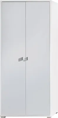 Obrázok produktu pre Dvojdverová šatníková skriňa 85 cm KINNEY - biela