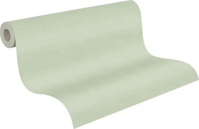 Zdjęcie produktu dla A.S. Création Pop Style tapeta jednolita kolorowa tapeta włókninowa zielona 10,05 m x 0,53 m