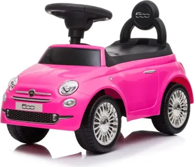 Produktbild von Rutschauto Fiat 500 - für Kinder - 1 bis 3 Jahre - Rutscher - Rosa