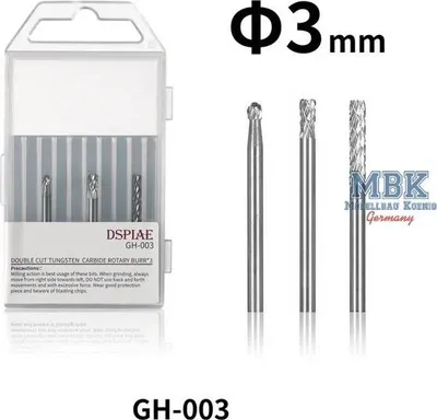 Produktbild von DSPIAE DSP-GH-003 DSPIAE 3,0 mm Tungsten Carbid Tip