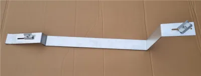 Produktbild von Aufständerung für Flachdach ohne Bohrung Solarmodul Halterung RE 15 Grad / 40mm Endklemme
