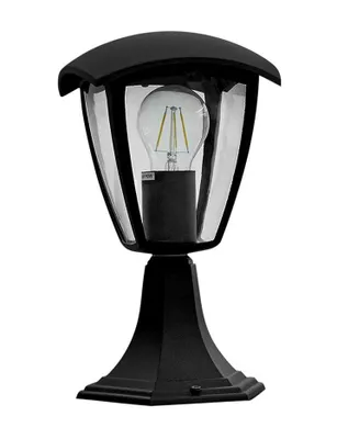 Obrázek produktu pro LED Solution Černá zahradní lampa pro žárovku E27 29cm 7057