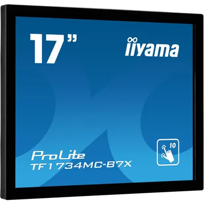 Produktbild von iiyama TF1734MC-B7X, 43,2 cm (17"), 1280 x 1024 Pixel, SXGA, LED, 5 ms, Schwarz