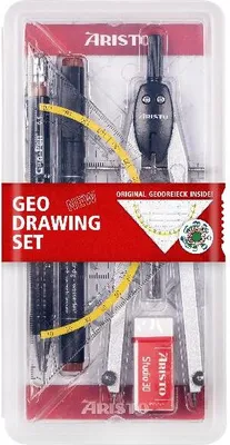 Produktbild von Aristo Geo Drawing Set 6-teiliges Premium Schulset