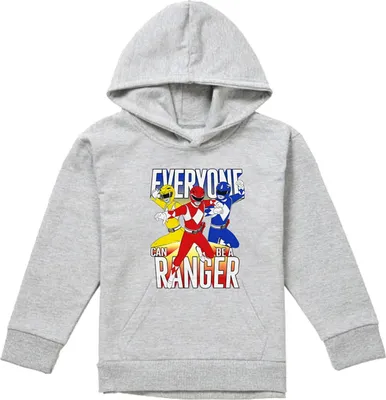Obrázek produktu pro Power Rangers - Dětská mikina s kapucí "Everyone Can Be A Ranger", strakatá TV23236 (116) (Sporty Heather)