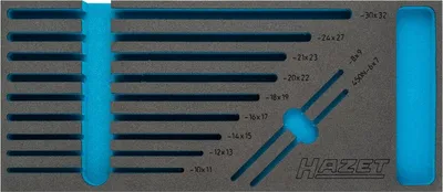 Obrázok produktu pre 2-zložková mäkká penová vložka 163-377L ∙ D x Š: 392 mm x 172 mm