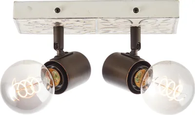 Produktbild von Vagos Spotbalken 2flg schwarz/weiß