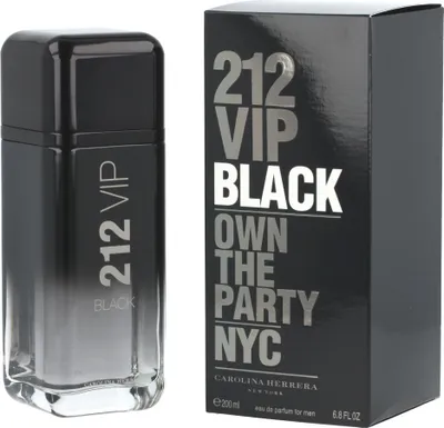 Zdjęcie produktu dla Carolina Herrera 212 VIP Black EDP 200 ml M