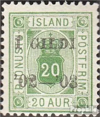 Produktbild von Briefmarken Island 1902 Mi D15B gestempelt Aufdruckausgabe Dienstmarken