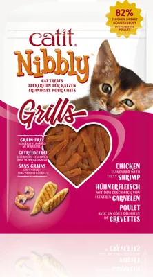 Obrázek produktu pro Catit Nibbly Grills s kuřecím masem a krevetami 30 g