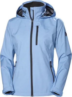 Produktbild von Helly Hansen Damen W Crew Kapuzenjacke, Hellblau, L
