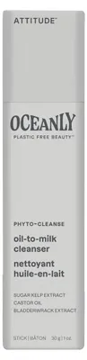 Produktbild von Attitude Oceanly Phyto-Cleanse Olie-In-Melk Reiniger Stick (30 gr)