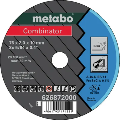 Produktbild von Metabo 3 Combinator 76x2,0x10 mm Inox, TF 41