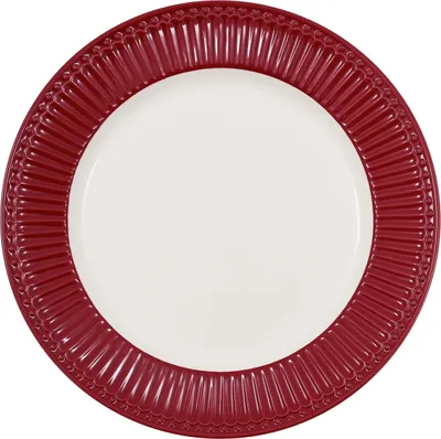 Produktbild von Greengate Alice Speiseteller claret red 26,5 cm