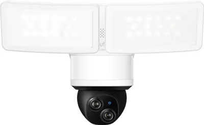 Image de Caméra de surveillance eufy FloodLight E340, Full HD 3K, Wi-Fi 6, audio bidirectionnel, éclairage intelligent, 2 000 lumens