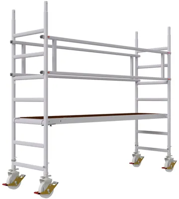 Image de ALTEC AluLight 2.0 300 | AH 3 m | Largeur 70 cm | Longueur 2,5 m | Échafaudage professionnel