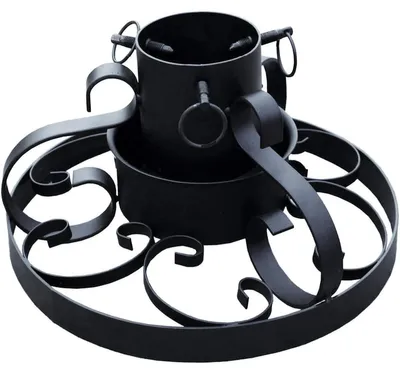 Immagine prodotto di Supporto per albero di Natale - Metallo - Ø 40 cm - Nero - Per alberi fino a 2,50 m