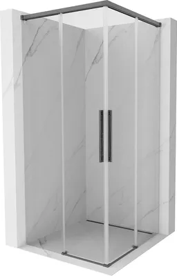 Obrázok produktu pre Mexen Rox sprchový kút s posuvnými dverami 90 x 70 cm, priehľadný, chróm - 8C2-090-070-01-00