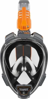 Immagine prodotto di Ocean Reef Aria Qr+ Maschera Snorkeling Nero L-XL Nero L-XL