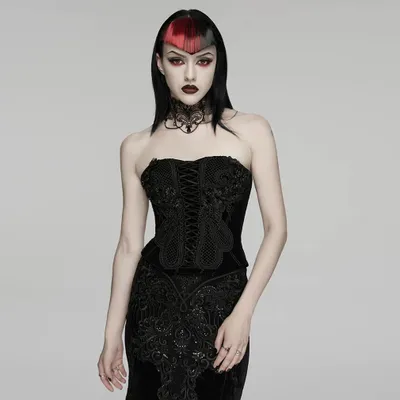 Produktbild von Punk Rave Korsett - Velvet Shadow M